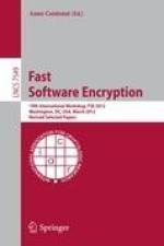 Fast Software Encryption af Anne Canteaut