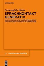 Sprachkontakt generativ af Ermenegildo Bidese