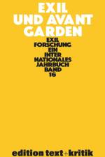 Exil und Avantgarden af Claus-Dieter Krohn