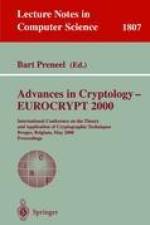Advances in Cryptology ¿ EUROCRYPT 2000 af Bart Preneel