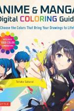 Anime & Manga Digital Coloring Guide af Teruko Sakurai