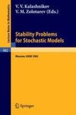 Stability Problems for Stochastic Models af V. M. Zolotarev