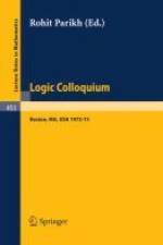 Logic Colloquium af R. Parikh