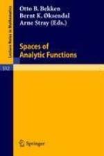 Spaces of Analytic Functions af A. Stray