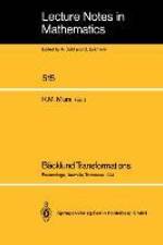 Bäcklund Transformations, the Inverse Scattering Method, Solitons, and Their Applications af Robert M. Miura