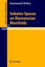 Sobolev Spaces on Riemannian Manifolds af Emmanuel Hebey