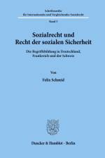 Sozialrecht und Recht der sozialen Sicherheit. af Felix Schmid