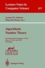 Algorithmic Number Theory af Leonard M. Adleman