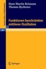 Funktionen beschränkter mittlerer Oszillation af T. Rychener