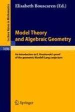 Model Theory and Algebraic Geometry af Elisabeth Bouscaren