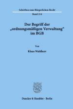 Der Begriff der 