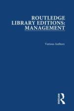 Routledge Library Editions: Management af Various