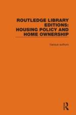 Routledge Library Editions: Housing Policy & Home Ownership af Various
