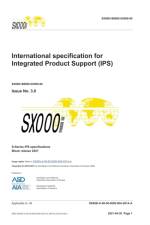 SX000i, International specification for Integrated Product Support (IPS), Issue 3.0 af Aerospace and Defence
