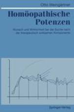Homöopathische Potenzen af Otto Weingärtner