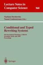 Conditional and Typed Rewriting Systems af Nachum Dershowitz