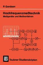 Hochfrequenzmeßtechnik af Peter Gerdsen