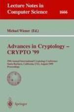 Advances in Cryptology - CRYPTO '99 af Michael Wiener