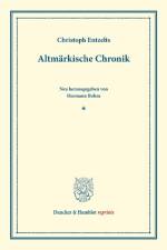 Altmärkische Chronik af Christoph Entzelt