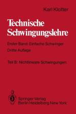 Teil B: Nichtlineare Schwingungen af Günter Benz