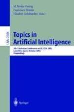 Topics in Artificial Intelligence af Francisco Toledo Lobo