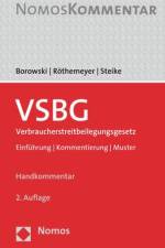 VSBG Verbraucherstreitbeilegungsgesetz af Sascha Borowski