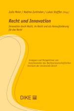 Recht und Innovation af Julia Meier