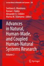 Advances in Natural, Human-Made, and Coupled Human-Natural Systems Research af Svetlana G. Maximova