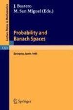 Probability and Banach Spaces af Jesus Bastero