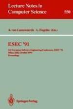 ESEC '91 af Axel van Lamsweerde