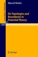 On Topologies and Boundaries in Potential Theory af Marcel Brelot