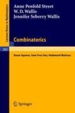 Combinatorics af W. D. Wallis
