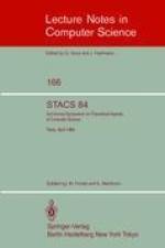STACS 84 af K. Mehlhorn