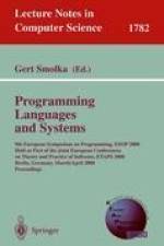 Programming Languages and Systems af Gert Smolka