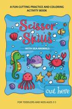 Scissor Skills Preschool Workbook for Kids with Sea Animals af Bucur House
