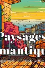 Paysages Romantiques Coloriage anti-stress pour adultes af Créatif Factory