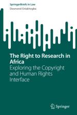 The Right to Research in Africa af Desmond Oriakhogba