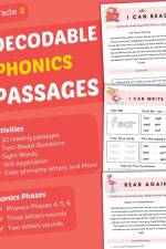 Decodable Phonics Passages Grade 2 af Jed Dolton