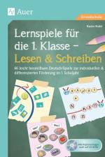 Lernspiele für die 1. Klasse - Lesen & Schreiben af Karin Kobl