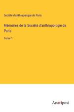 Mémoires de la Société d'anthropologie de Paris af Societe D'Anthropologie De Paris