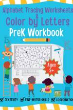 Alphabet Tracing Worksheet and Color by Letters Prek Workbook af Mare Robbins