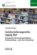 Sozialversicherungsrechtstagung 2021 af Ueli Kieser
