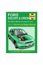 Ford Escort & Orion Petrol (Sept 90 - 00) af Haynes Publishing