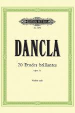20 Études Brillantes Op. 73 for Violin