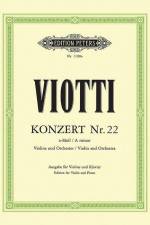 Violin Concerto No. 22 in a Minor (Edition for Violin and Piano)