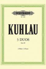 3 Duos for Flutes Op. 80