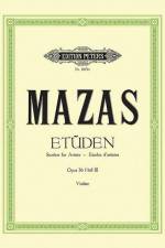 Studies Op. 36 for Violin -- Études d'Artistes