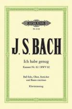 Cantata No. 82 Ich Habe Genug Bwv 82 (Vocal Score)