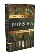 Reina Valera Revisada, Biblia de Estudio Patristica, Tapa dura, Interior a dos colores, Palabras de Jesus en rojo af Revisada Reina Valera Revisada