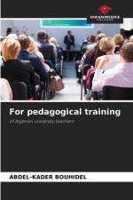 For pedagogical training af Abdel-Kader Bouhidel